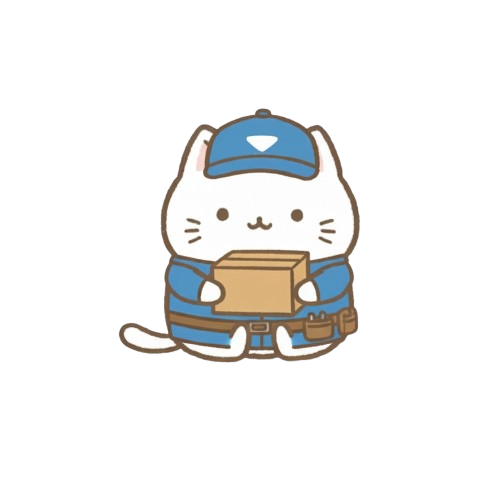 ネコの不用品回収イメージキャラクター